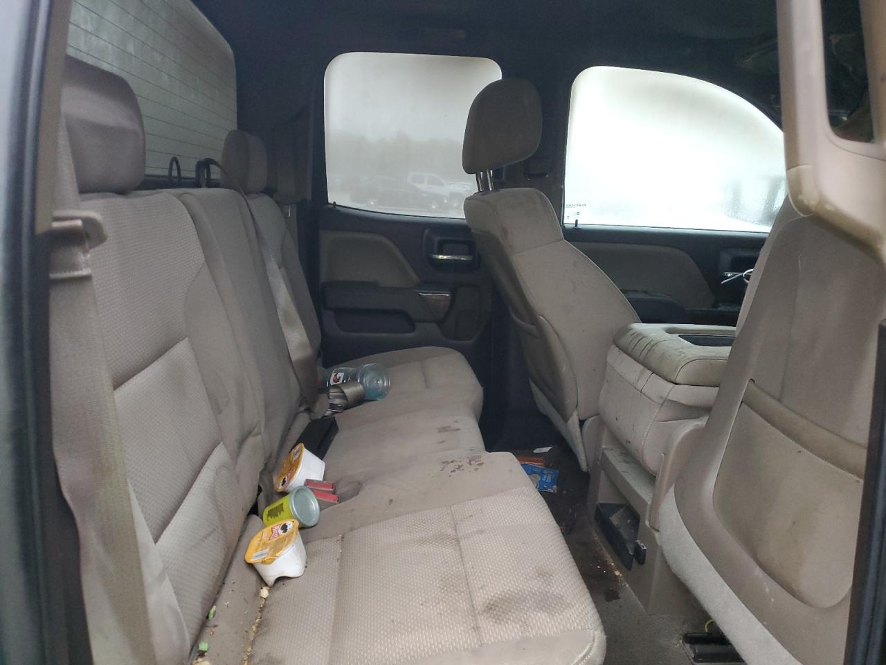 2015 Chevrolet Silverado VIN 1GCVKREH9FZ207400 Copart auction photo, burn damage thumbnail 10