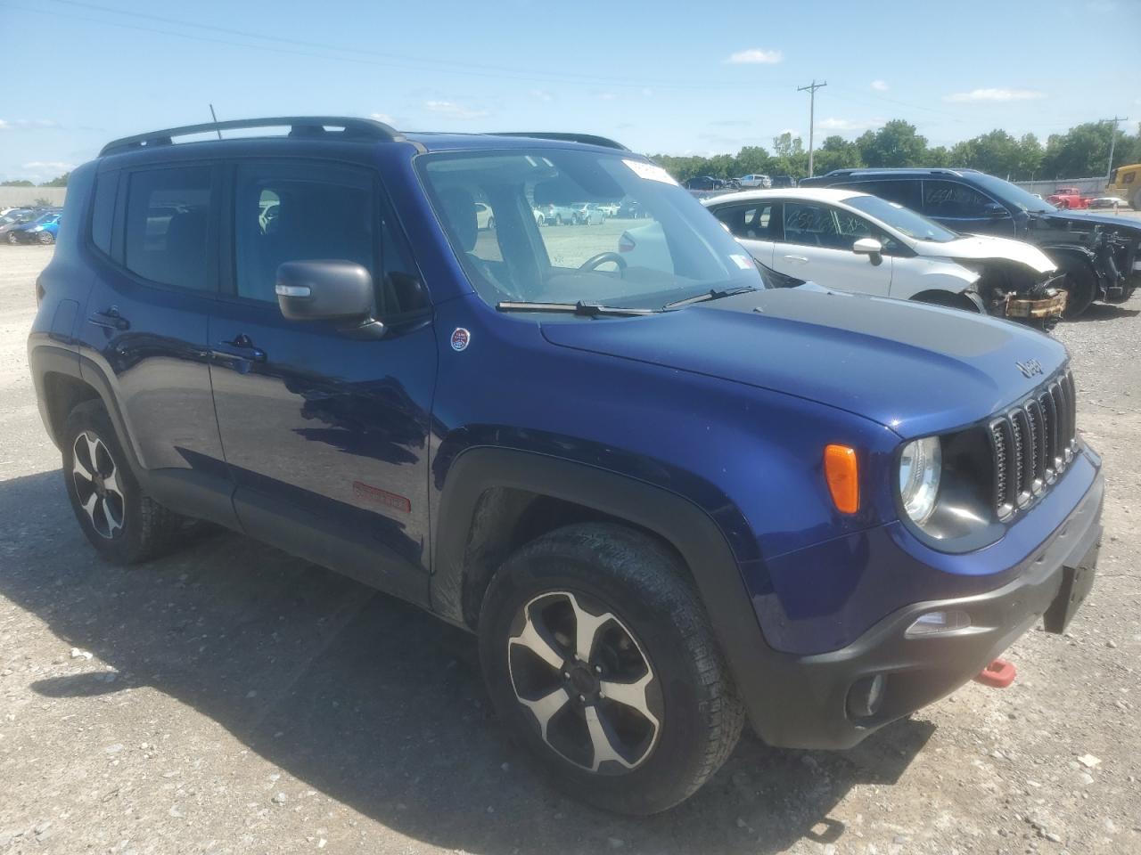2019 Jeep Renegade VIN ZACNJBC19KPK80465 Copart auction photo, front end damage thumbnail 4