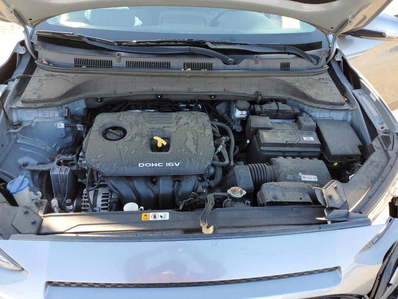 2018 Hyundai Kona VIN KM8K22AA9JU151026 Copart auction photo, front end / side damage thumbnail 12