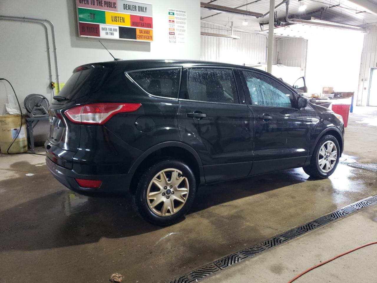 2013 Ford Escape VIN 1FMCU0F78DUD14785 Copart auction photo, front end damage thumbnail 3