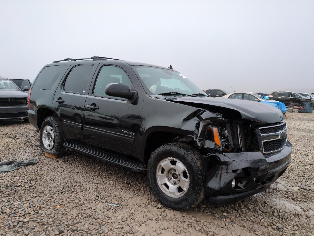 2014 Chevrolet Tahoe VIN 1GNSKBE06ER131287 Copart auction photo, front end damage thumbnail 4