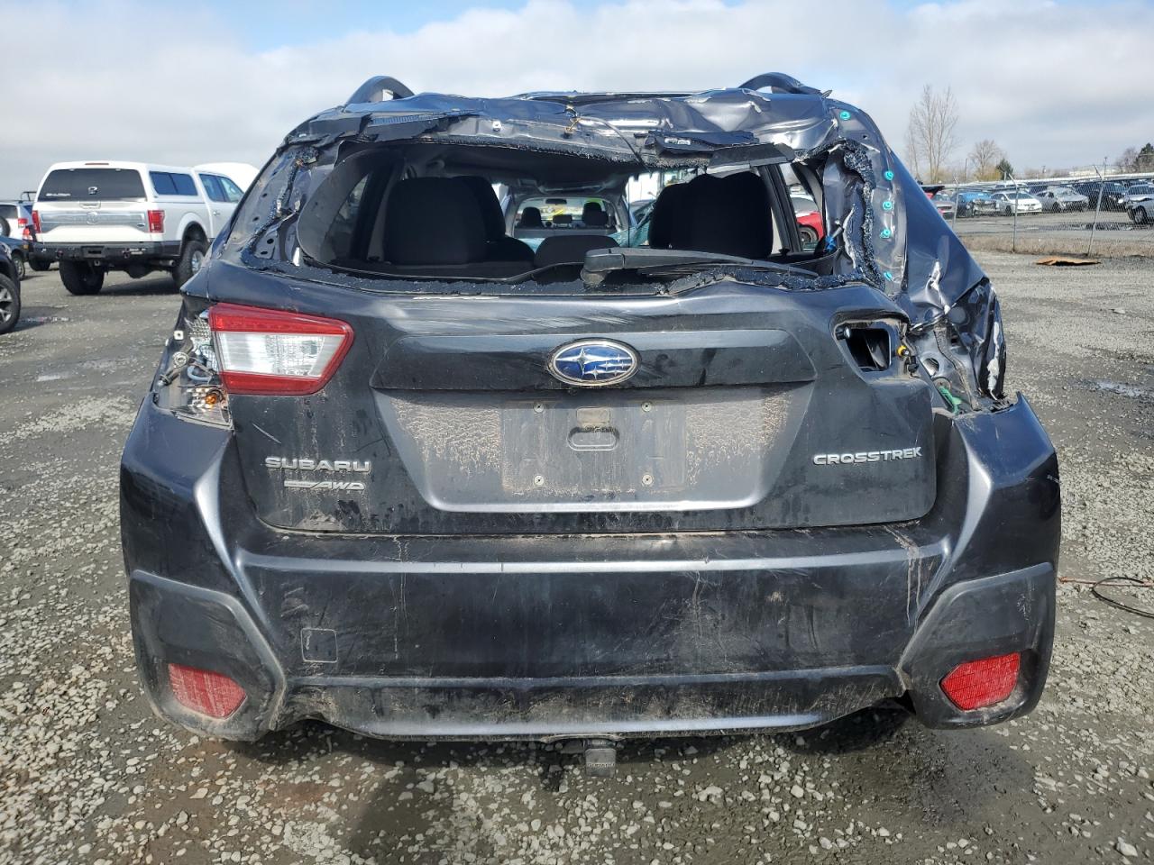 2019 Subaru XV VIN JF2GTACC1KG288107 Copart auction photo, rollover damage thumbnail 6