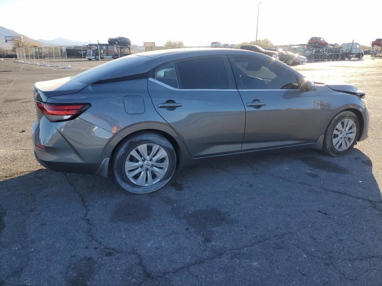 2020 Nissan Sentra VIN 3N1AB8BV6LY218365 Copart auction photo, front end damage thumbnail 3
