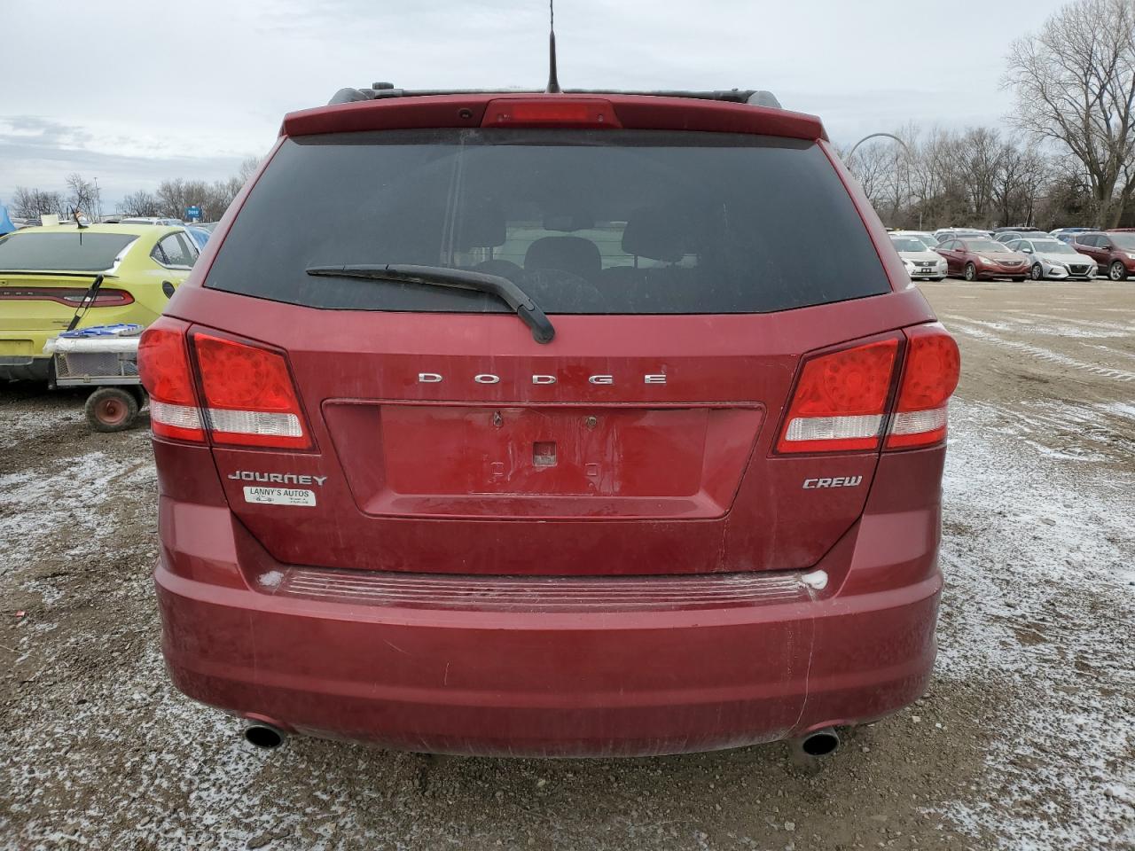 2011 Dodge Journey VIN 3D4PG3FG4BT511803 Copart auction photo, front end damage thumbnail 6