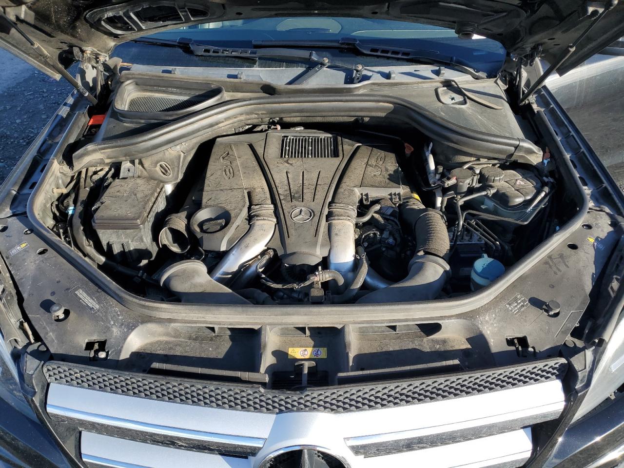 2013 Mercedes-Benz GL-klasse VIN 4JGDF7DE7DA121781 Copart auction photo, front end damage thumbnail 12