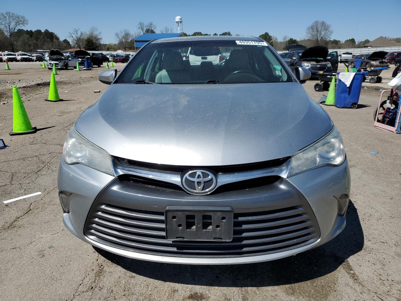 2016 Toyota Camry VIN 4T4BF1FK9GR581296 Copart auction photo, rear end damage thumbnail 5