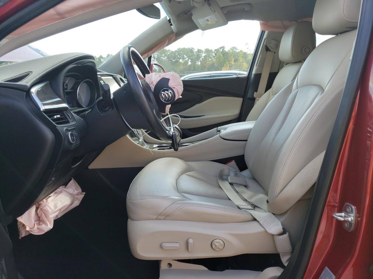 2019 Buick Envision VIN LRBFXCSA8KD005518 Copart auction photo, front end damage thumbnail 7
