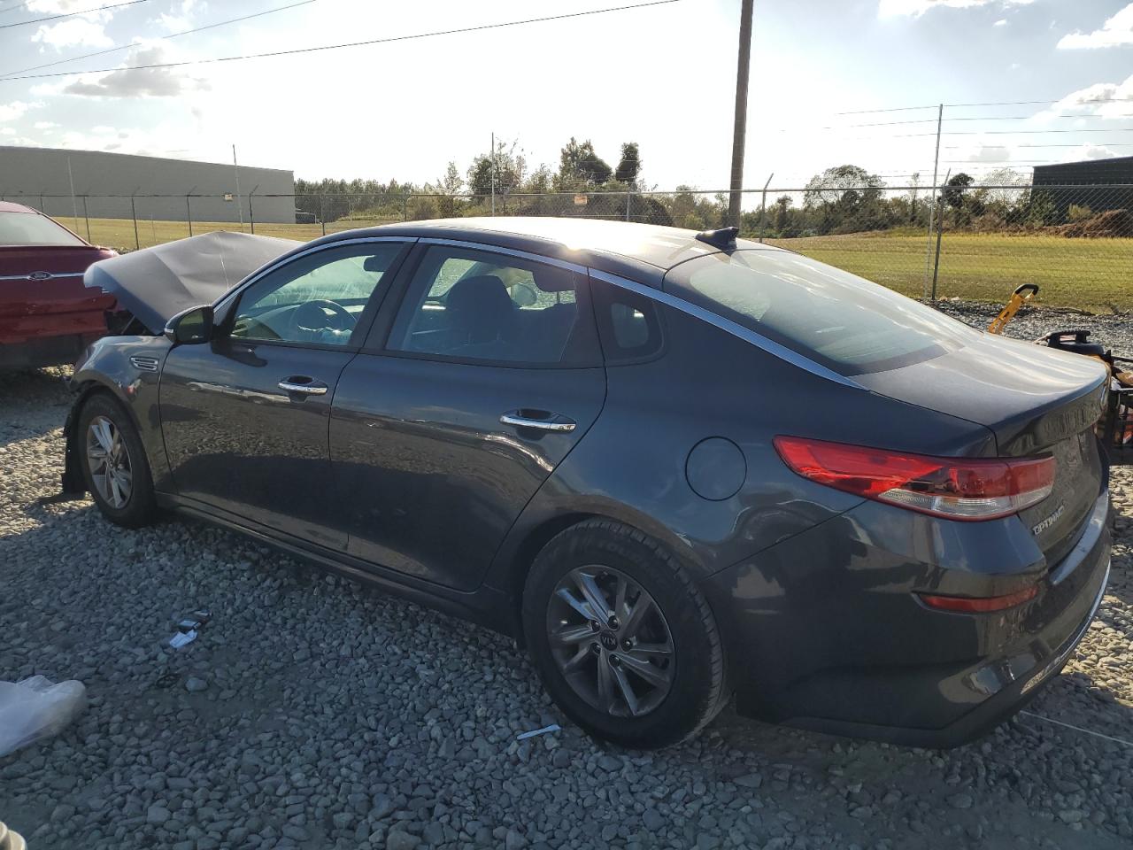 2019 KIA Optima VIN 5XXGT4L31KG292066 Copart auction photo, front end damage thumbnail 2