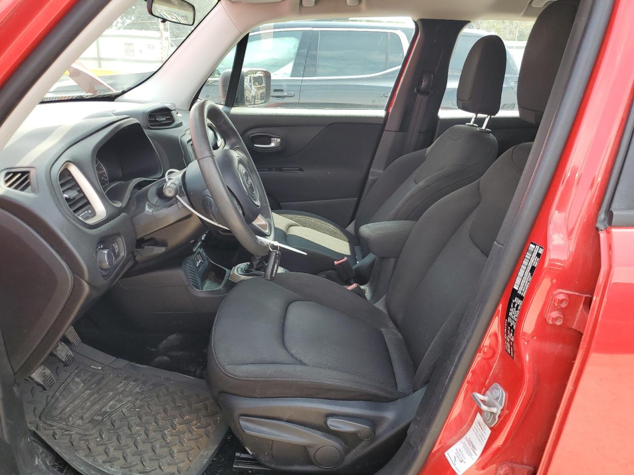 2017 Jeep Renegade VIN ZACCJAAH6HPF00397 Copart auction photo, minor dent/scratches damage thumbnail 7