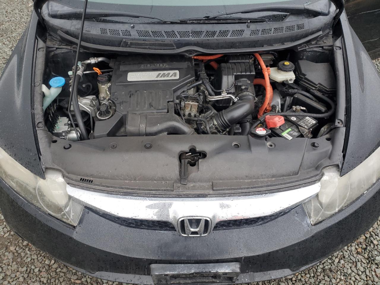 2009 Honda Civic VIN JHMFA362X9S017101 Copart auction photo, rear end / side damage thumbnail 12