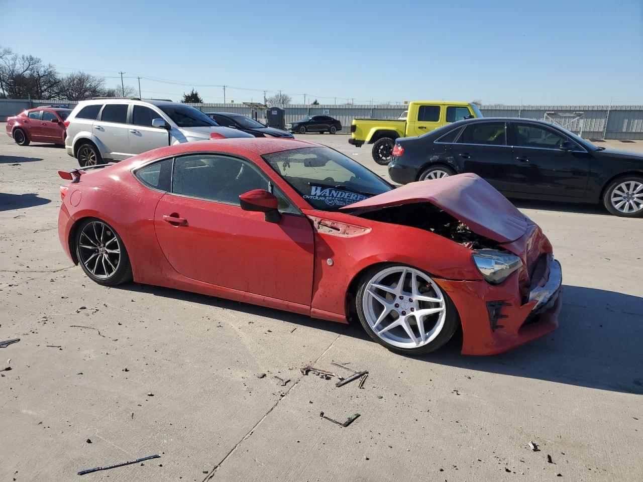 2019 Toyota GT86 VIN JF1ZNAE1XK9703089 Copart auction photo, front end damage thumbnail 4