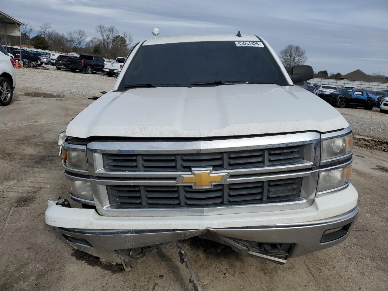 2014 Chevrolet Silverado VIN 3GCUKREC8EG165462 Copart auction photo, front end damage thumbnail 5