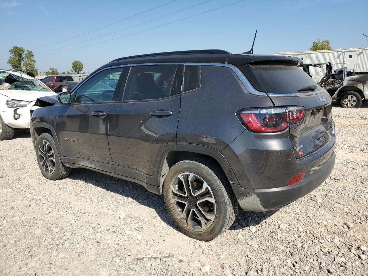 2022 Jeep Compass VIN 3C4NJDCB1NT193339 Copart auction photo, front end / mechanical damage thumbnail 2