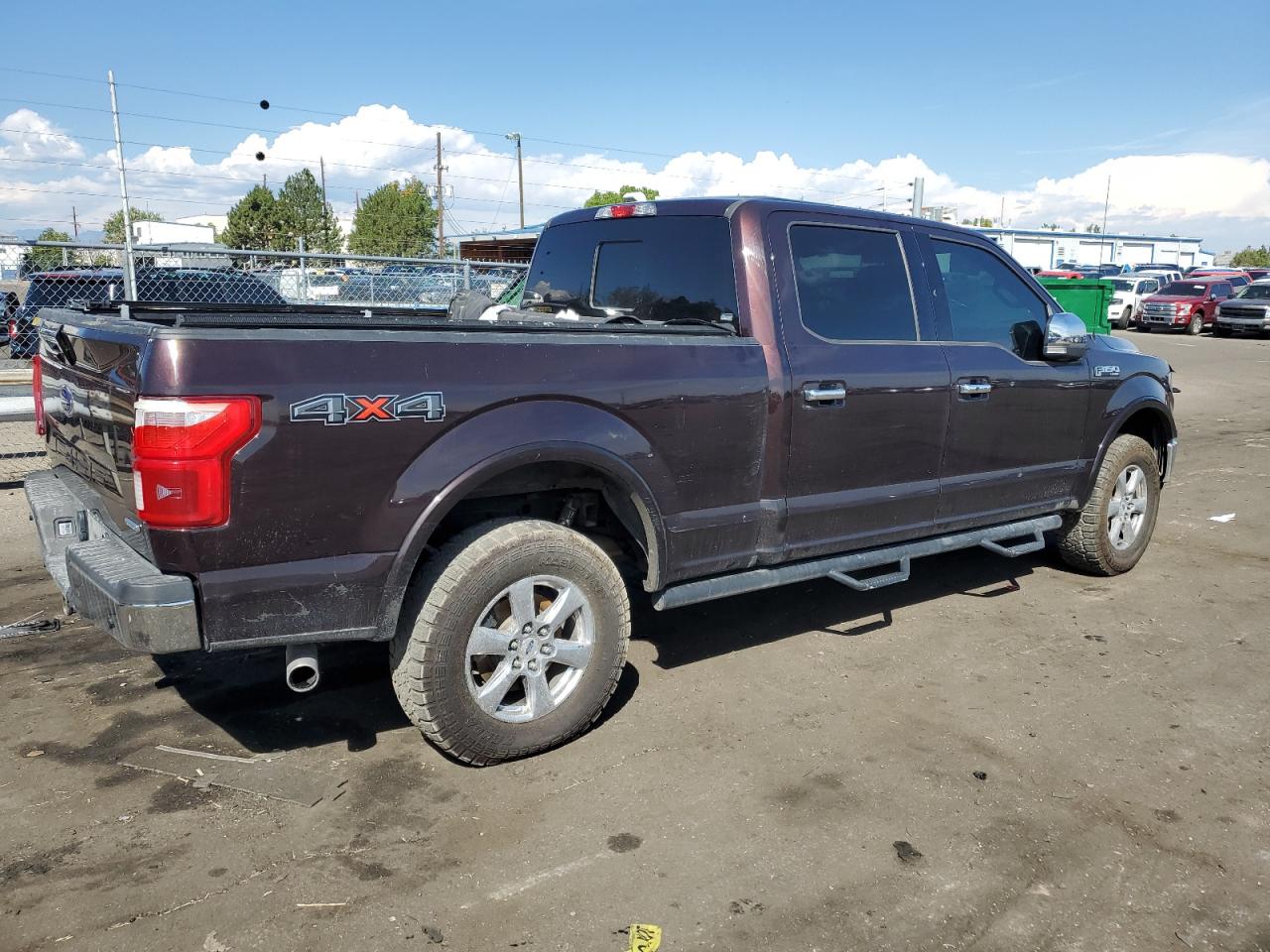 2018 Ford F-150 VIN 1FTFW1EG3JKC52819 Copart auction photo, rear end damage thumbnail 3