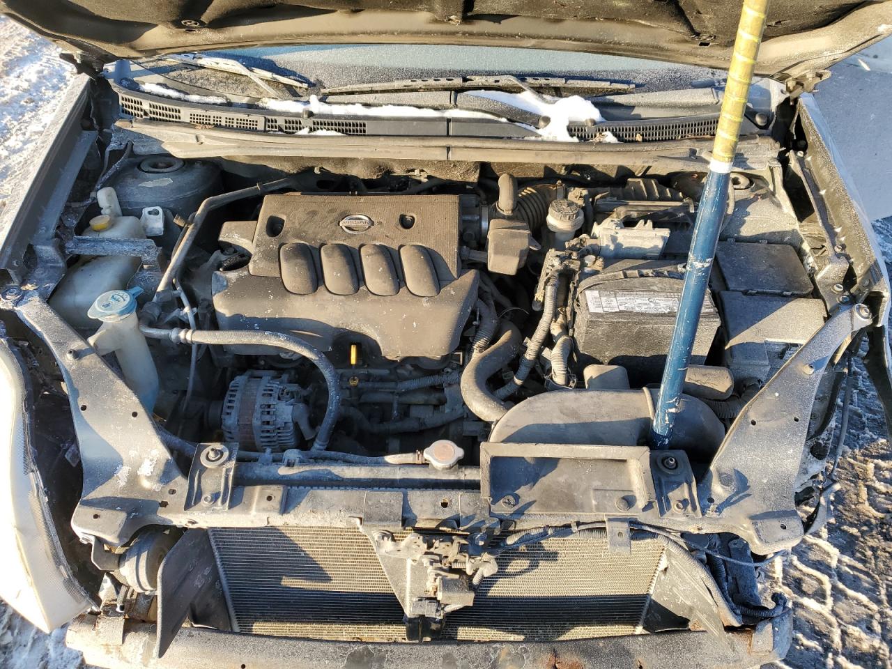 2008 Nissan Sentra VIN 3N1AB61E98L619404 Copart auction photo, front end damage thumbnail 12