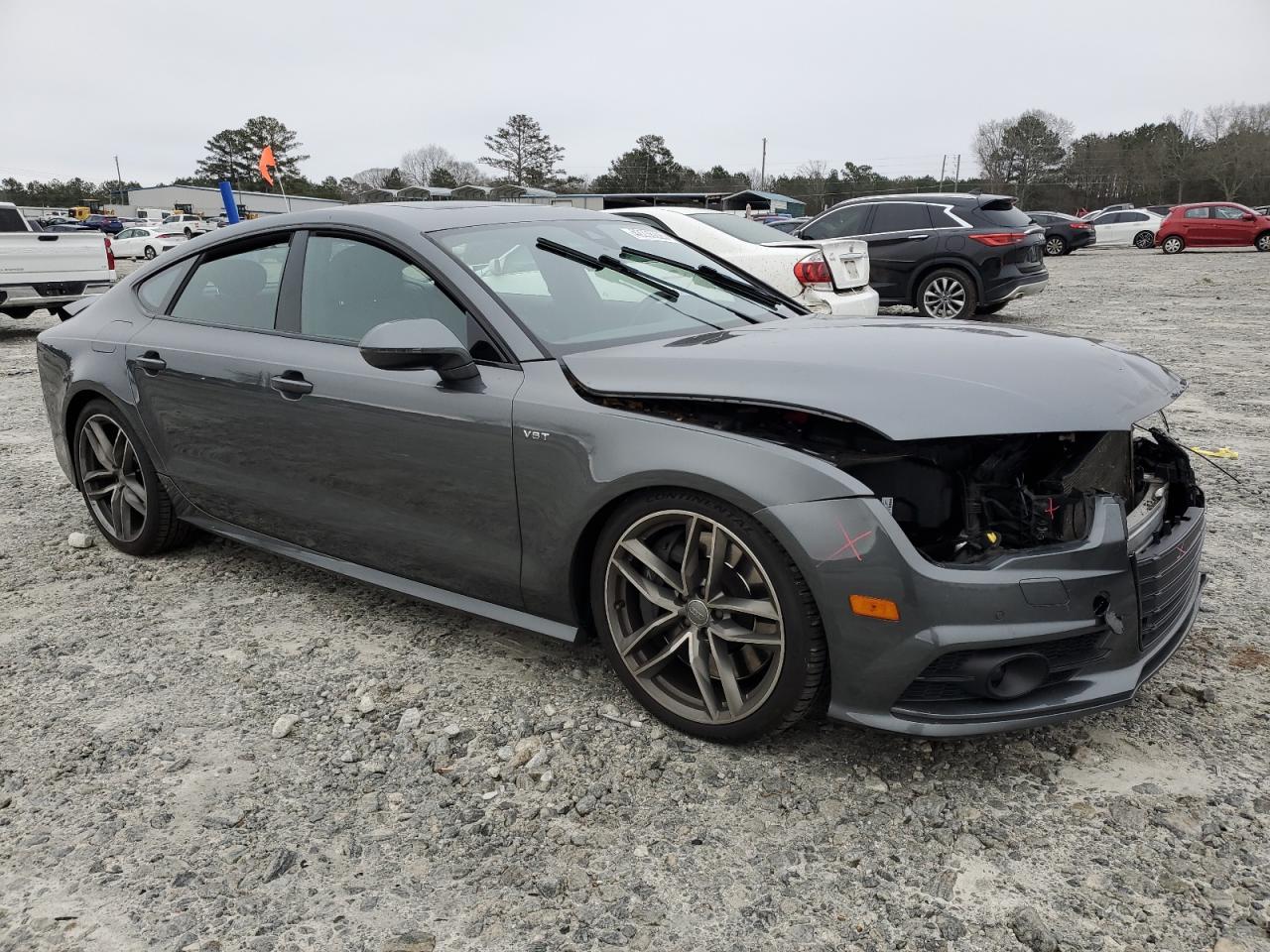 2016 Audi S7 VIN WAUW2BFC5GN157535 Copart auction photo, front end damage thumbnail 4