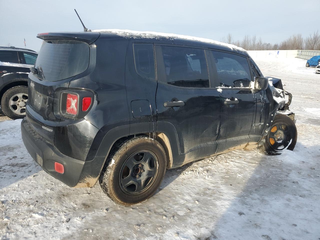 2015 Jeep Renegade VIN ZACCJAAT2FPC30506 Copart auction photo, front end / side damage thumbnail 3