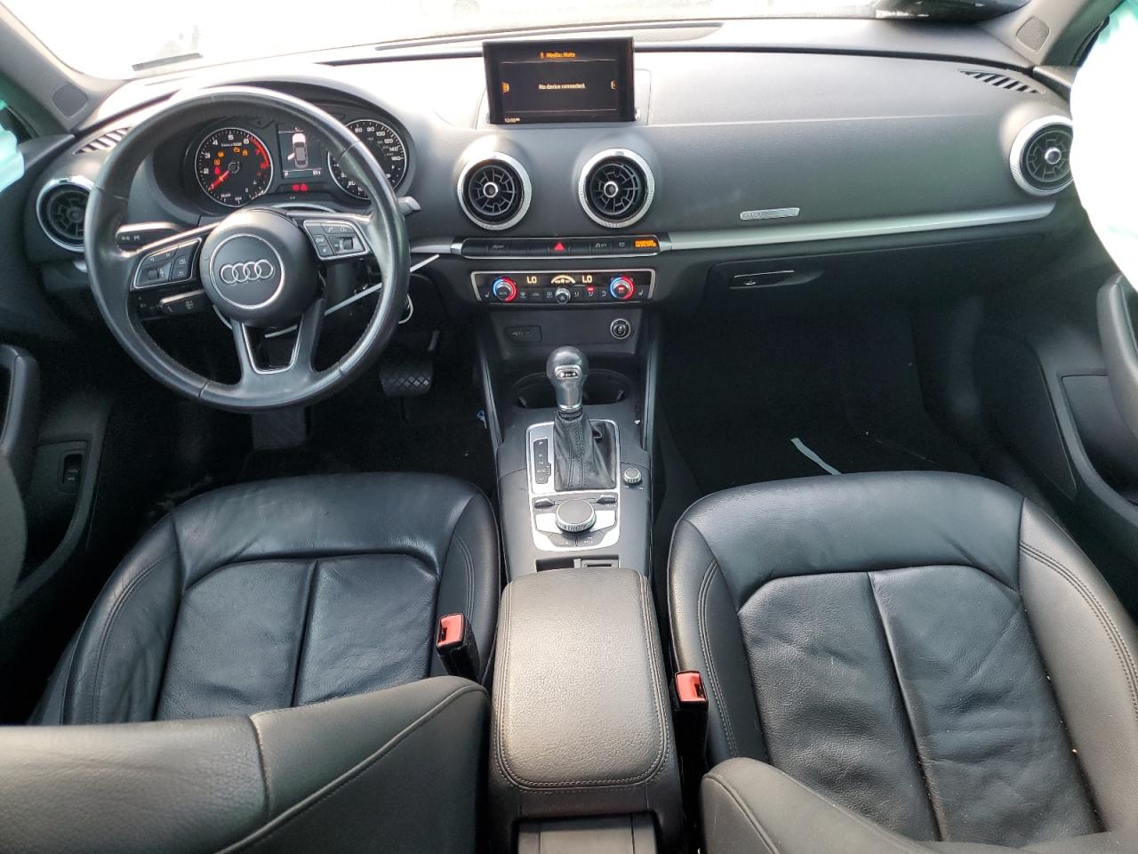 2018 Audi A3 VIN WAUAUHFF1J1019202 Copart auction photo, all over damage thumbnail 8