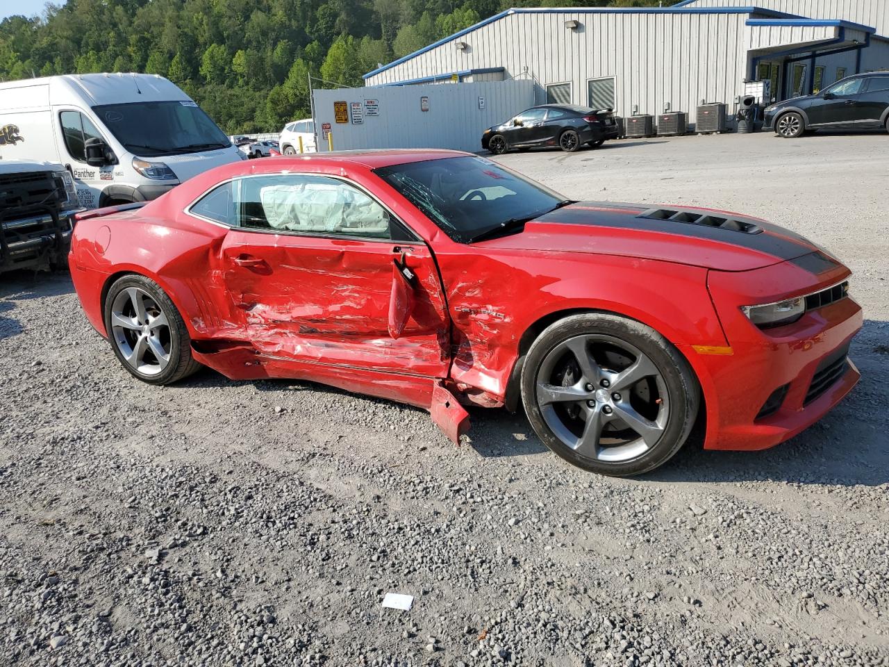 2014 Chevrolet Camaro VIN 2G1FK1EJ1E9137952 Copart auction photo, all over damage thumbnail 4
