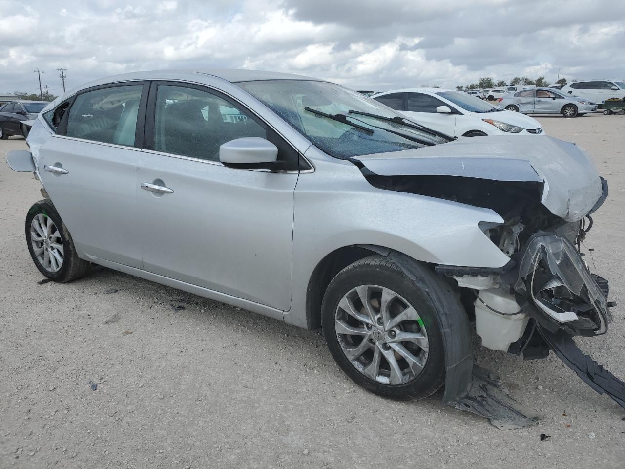 2019 Nissan Sentra VIN 3N1AB7AP5KL622024 Copart auction photo, rear end / all over damage thumbnail 4