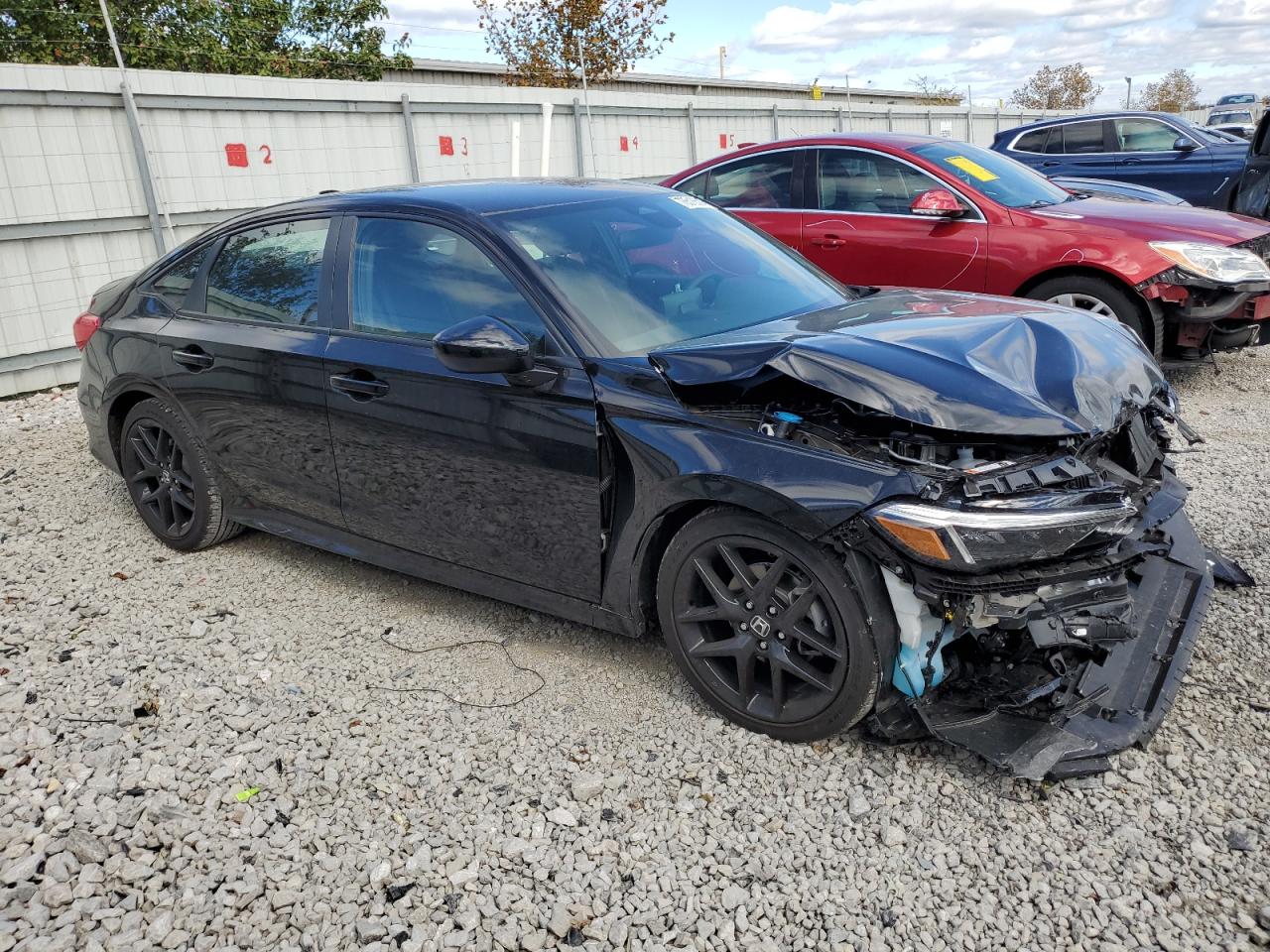 2024 Honda Civic VIN 2HGFE2F52RH591405 Copart auction photo, front end damage thumbnail 4