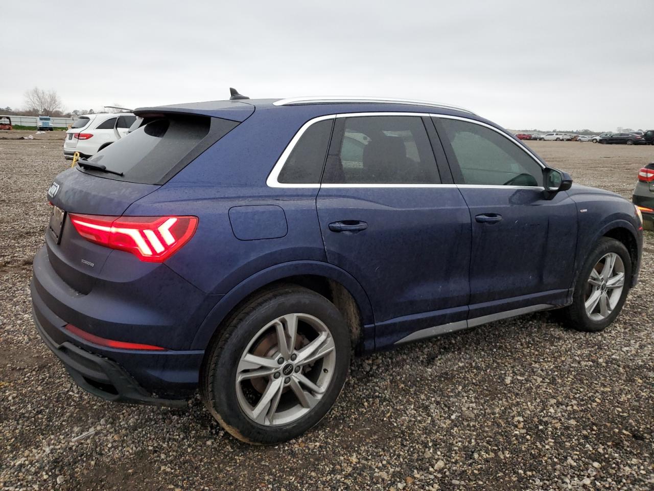 2023 Audi Q3 VIN WA1EECF3XP1031054 Copart auction photo, undercarriage / minor dent/scratches damage thumbnail 3