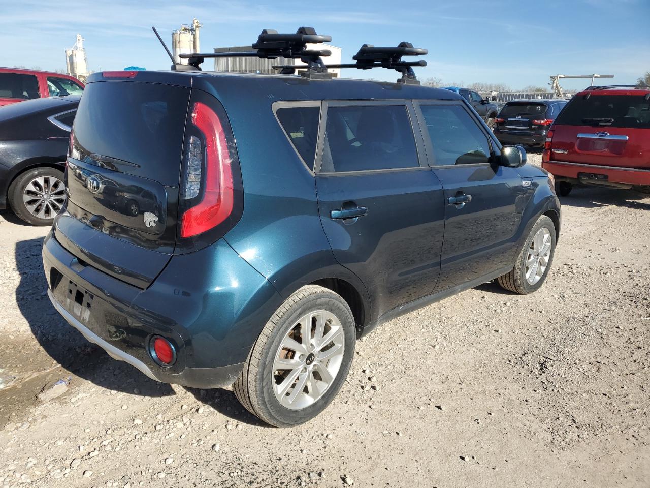 2017 KIA Soul VIN KNDJP3A57H7448377 Copart auction photo, side damage thumbnail 3