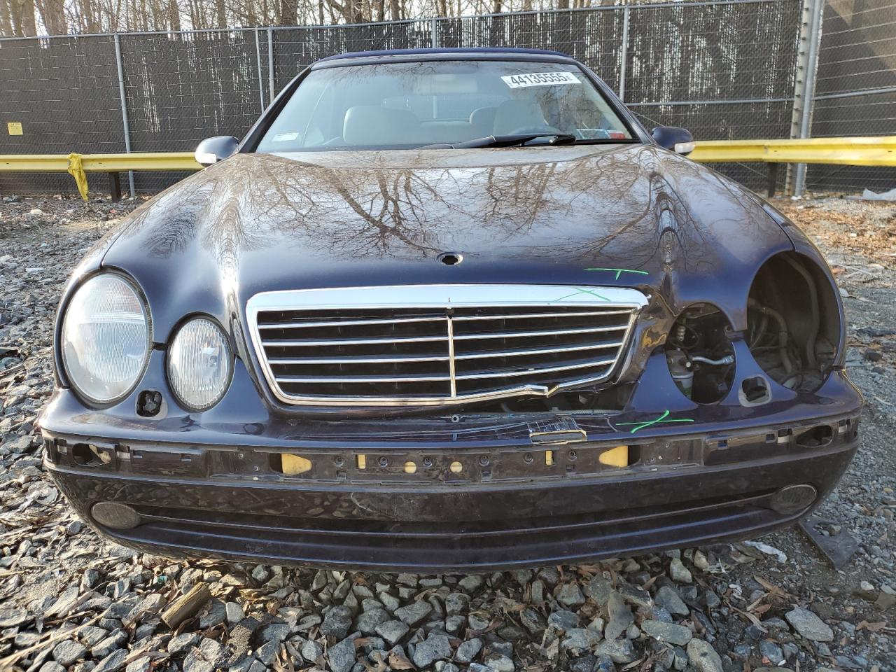 2003 Mercedes-Benz CLK-klasse VIN WDBLK70G53T133626 Copart auction photo, front end damage thumbnail 5