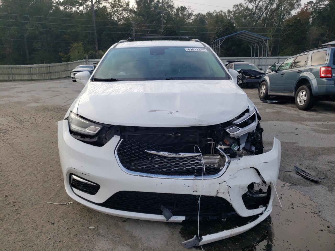 2022 Chrysler Pacifica VIN 2C4RC1BG9NR170059 Copart auction photo, front end damage thumbnail 5