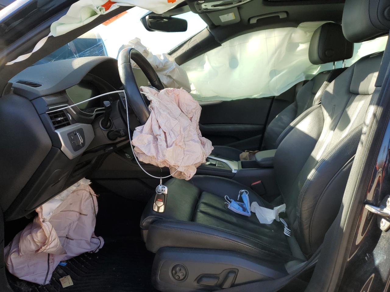 2018 Audi A4 VIN WAUENAF43JA158543 Copart auction photo, front end damage thumbnail 7