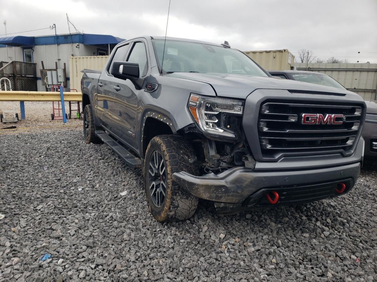 2019 GMC Sierra VIN 3GTP9EEL2KG149027 Copart auction photo, front end / rear end damage thumbnail 4