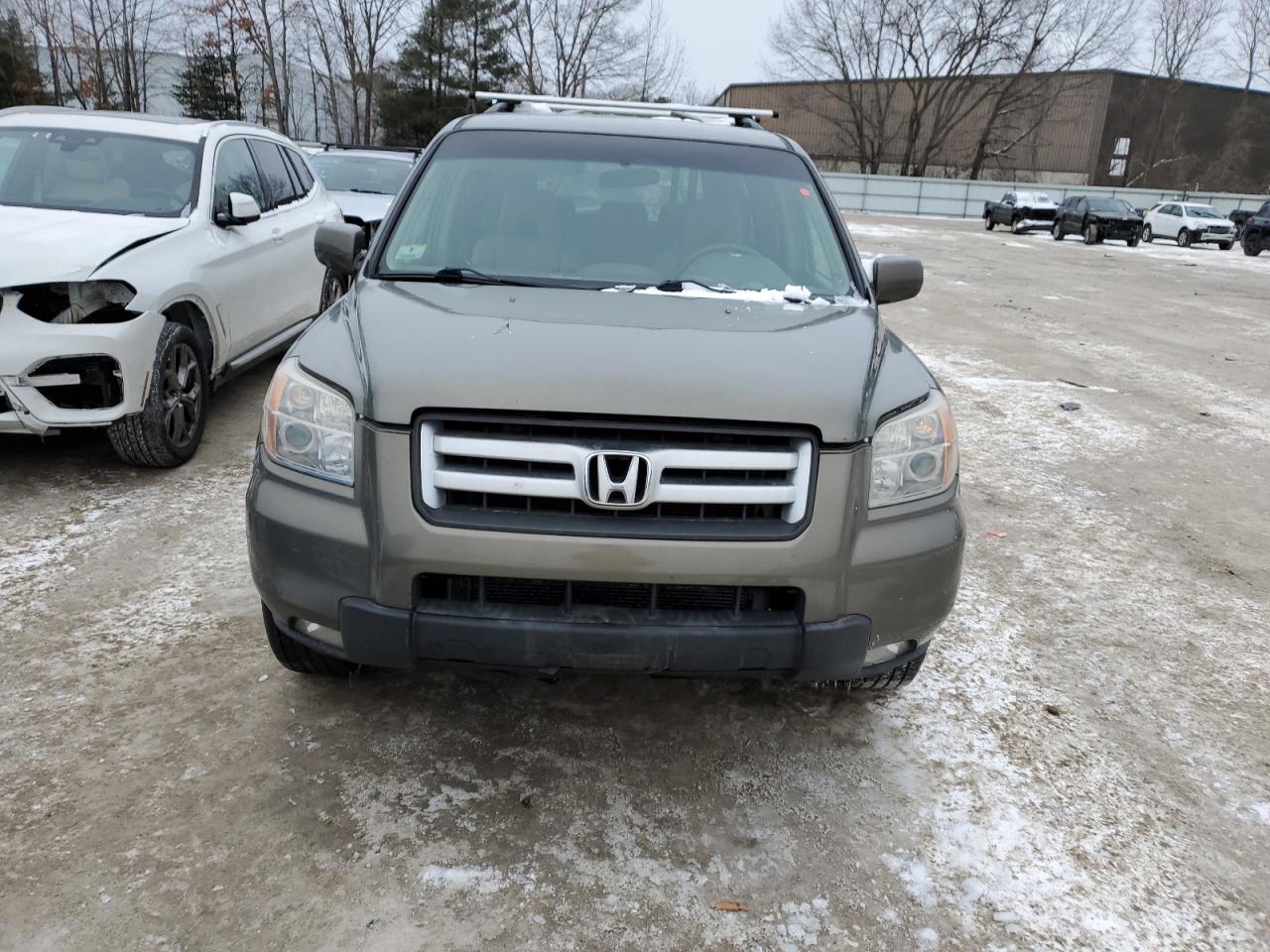 2007 Honda Pilot VIN 5FNYF18497B022184 Copart auction photo, rear end damage thumbnail 5