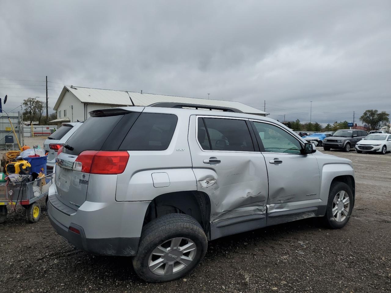 2012 GMC Terrain VIN 2GKFLVEK9C6221945 Copart auction photo, side / rear end damage thumbnail 3