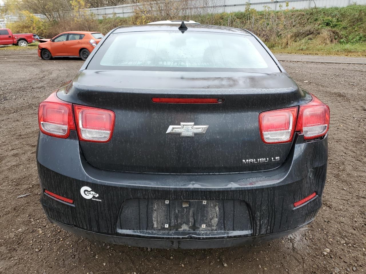 2014 Chevrolet Malibu VIN 1G11B5SL0EF128402 Copart auction photo, front end / rear end damage thumbnail 6