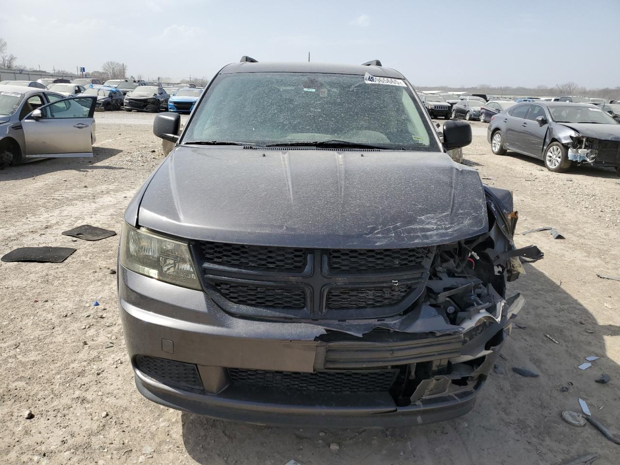 2018 Dodge Journey VIN 3C4PDCAB4JT496266 Copart auction photo, front end / rear end damage thumbnail 5