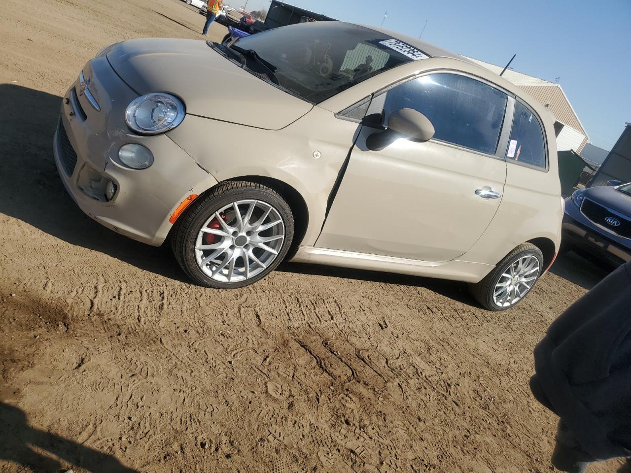 2012 Fiat 500 VIN 3C3CFFBR1CT116345