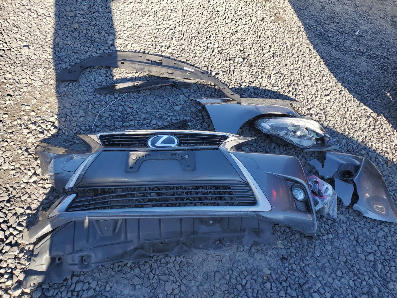 2015 Lexus CT VIN JTHKD5BH9F2249678 Copart auction photo, front end damage thumbnail 12