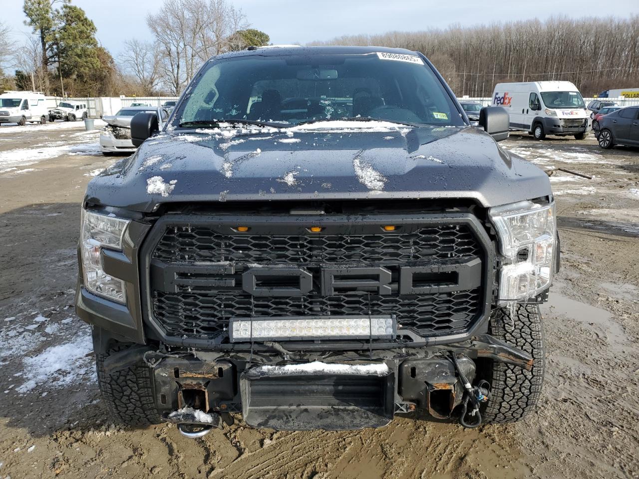 2017 Ford F-150 VIN 1FTEW1EG8HFB35784 Copart auction photo, front end damage thumbnail 5