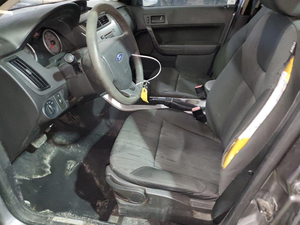 2009 Ford Focus VIN 1FAHP35N09W143809 Copart auction photo, side damage thumbnail 7