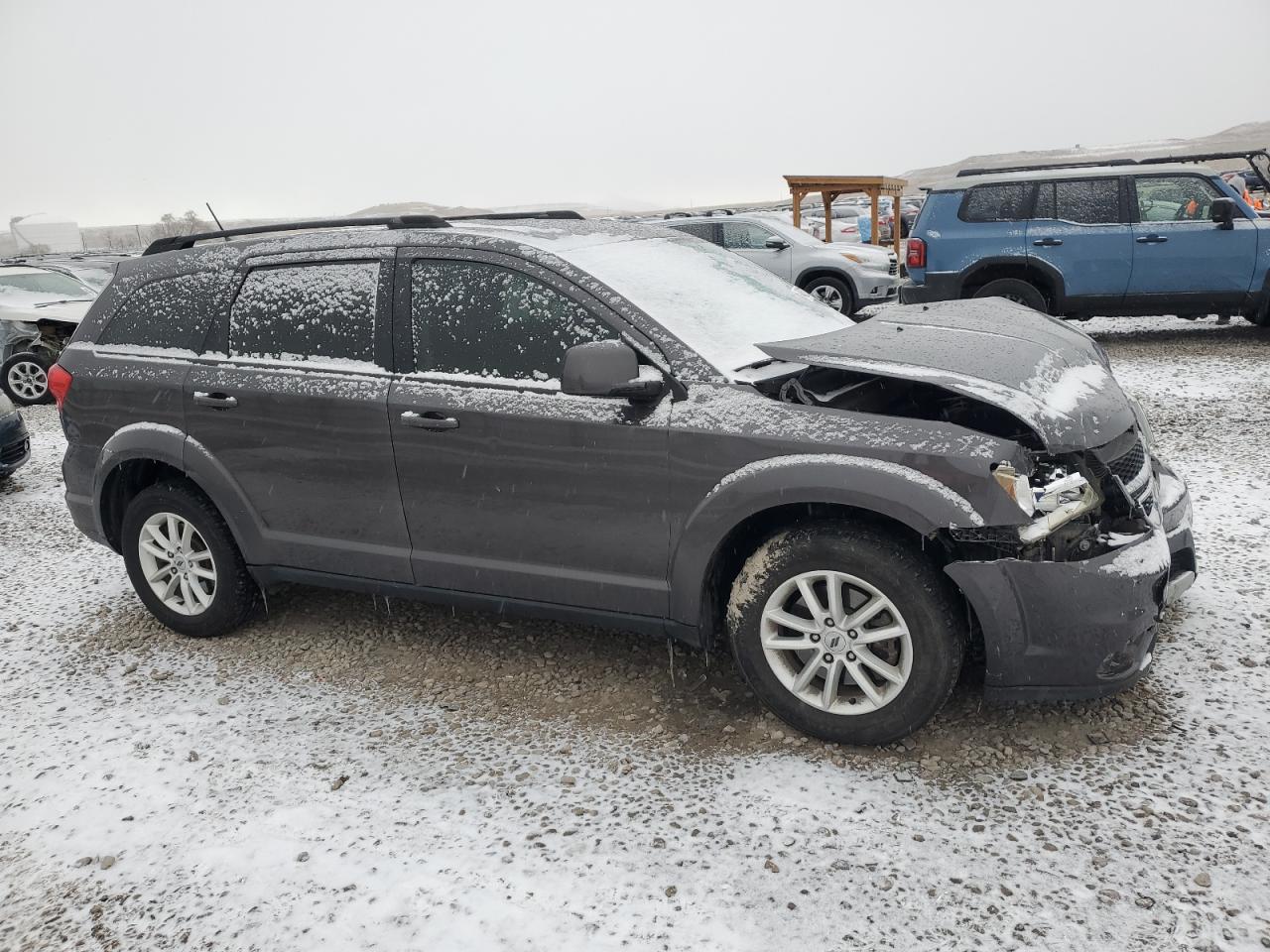 2018 Dodge Journey VIN 3C4PDDBG8JT374963 Copart auction photo, front end damage thumbnail 4
