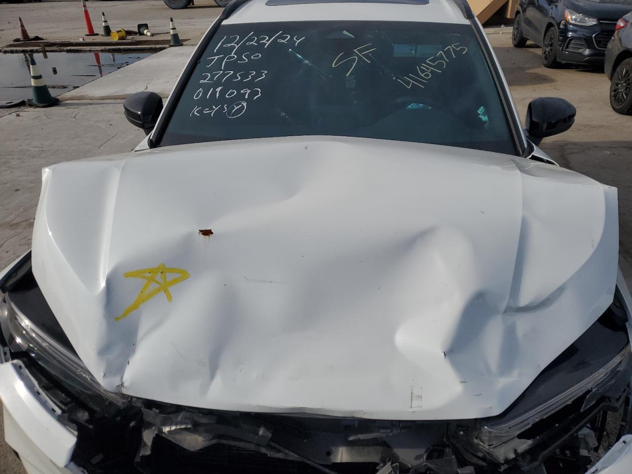2024 Honda CR-V VIN 7FARS5H80RE019093 Copart auction photo, front end / rear end damage thumbnail 12