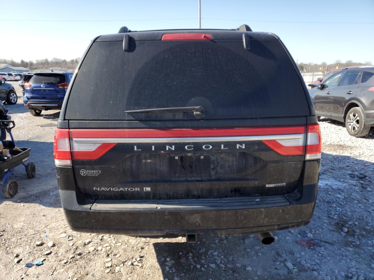 2016 Lincoln Navigator VIN 5LMJJ3LT1GEL03223 Copart auction photo, all over damage thumbnail 6
