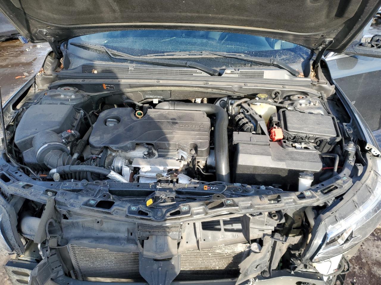2018 Chevrolet Malibu VIN 1G1ZB5ST3JF218415 Copart auction photo, front end / side damage thumbnail 13