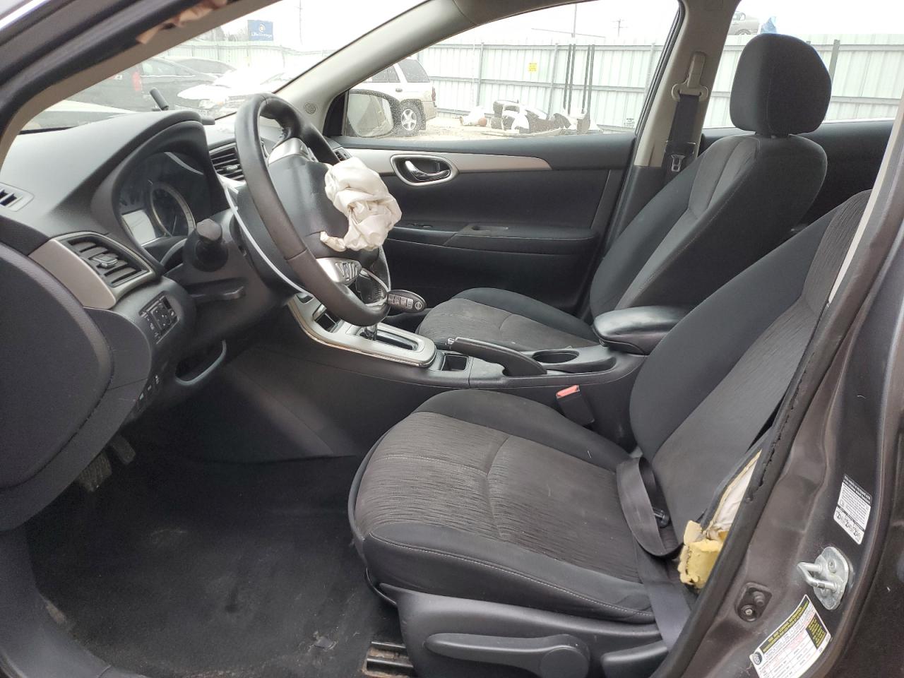 2015 Nissan Sentra VIN 3N1AB7AP0FL650626 Copart auction photo, front end / side damage thumbnail 7
