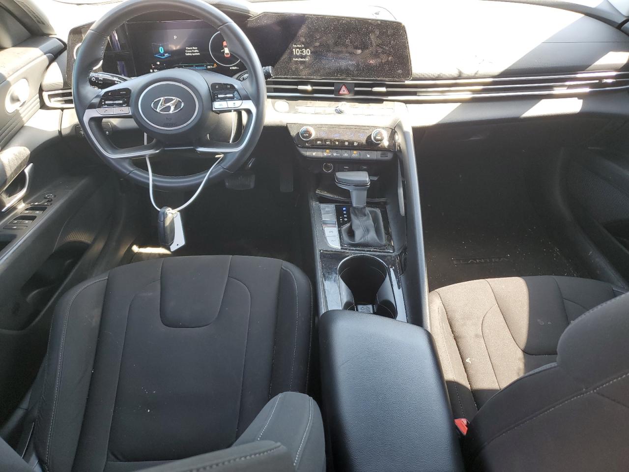 2023 Hyundai Elantra VIN KMHLS4AG0PU430619 Copart auction photo, rear end damage thumbnail 8