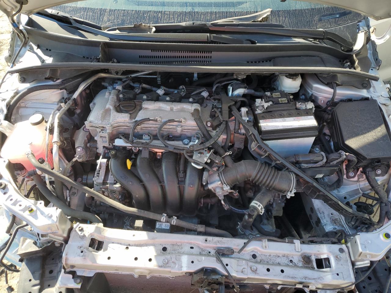 2021 Toyota Corolla VIN 5YFEPMAE1MP249325 Copart auction photo, front end / minor dent/scratches damage thumbnail 11