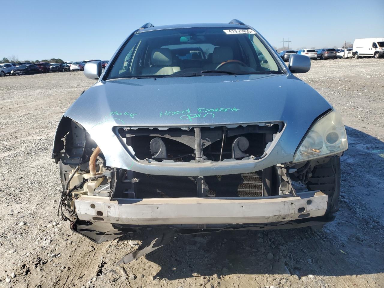 2004 Lexus RX VIN JTJGA31U440005607 Copart auction photo, front end damage thumbnail 5