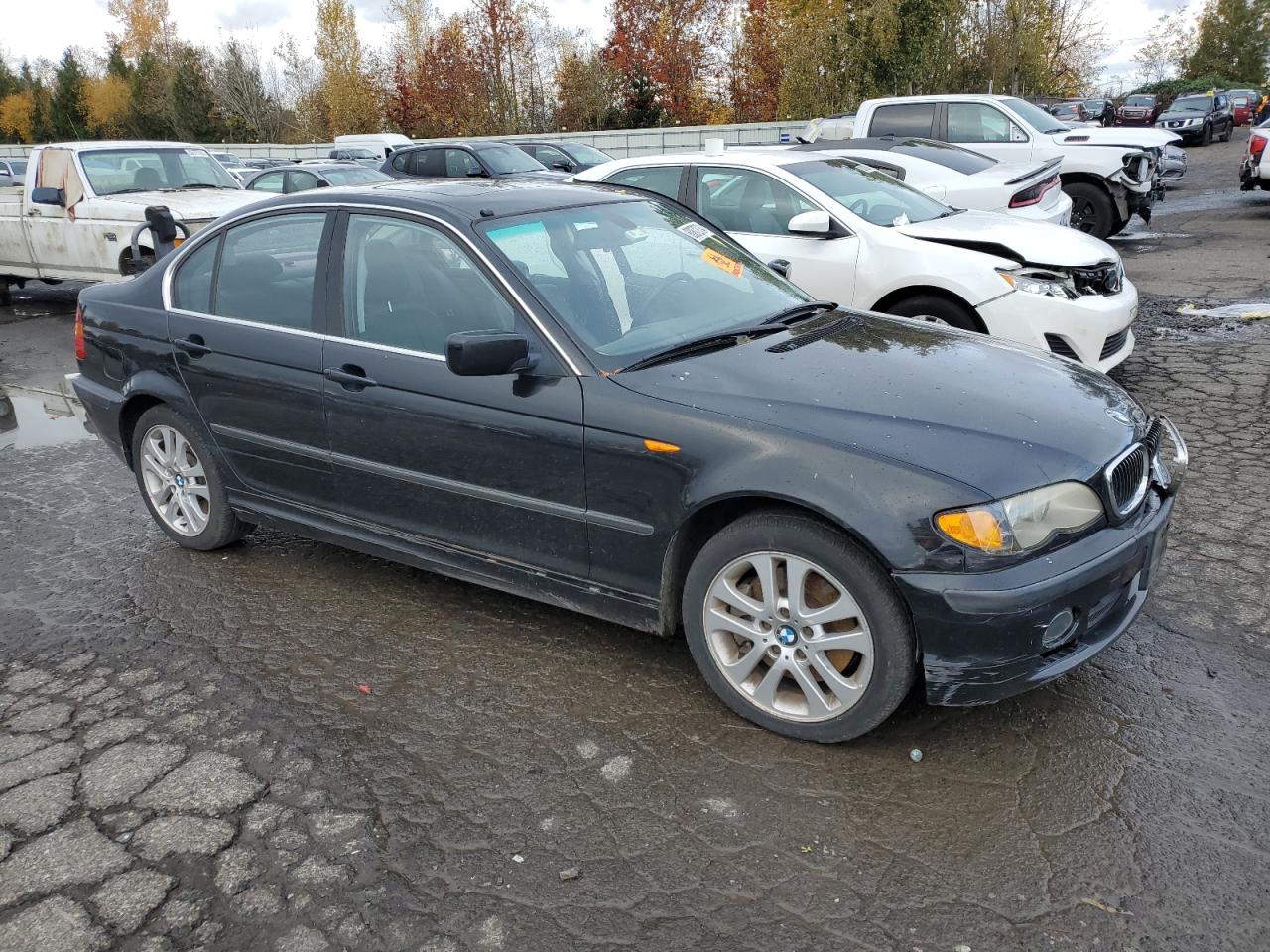 2002 BMW 3er VIN WBAEW53482PG08312 Copart auction photo, biohazard/chemical / side damage thumbnail 4