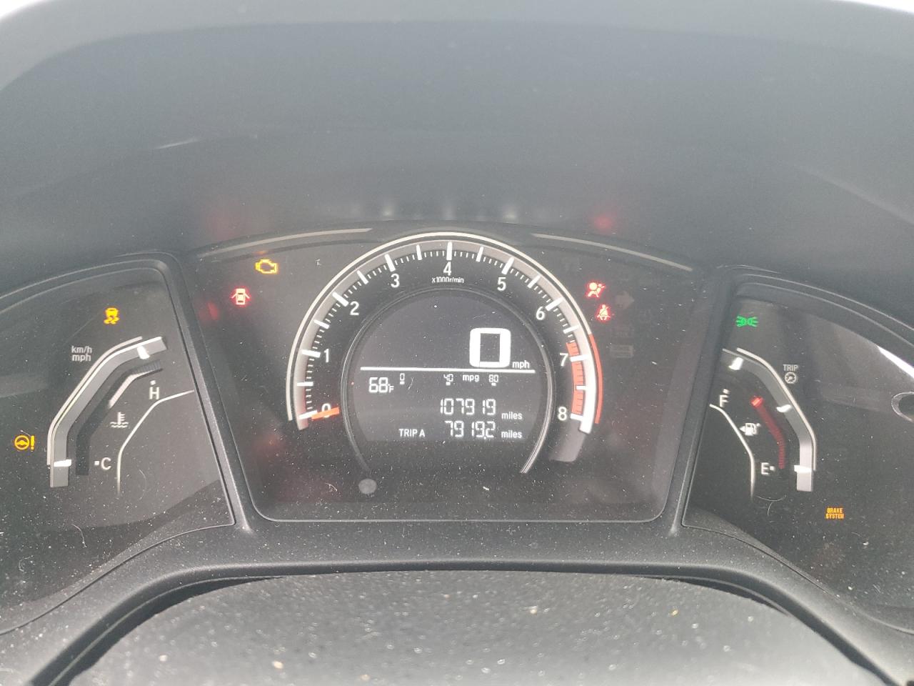 2018 Honda Civic VIN 2HGFC4B53JH306917 Copart auction photo, front end damage thumbnail 9