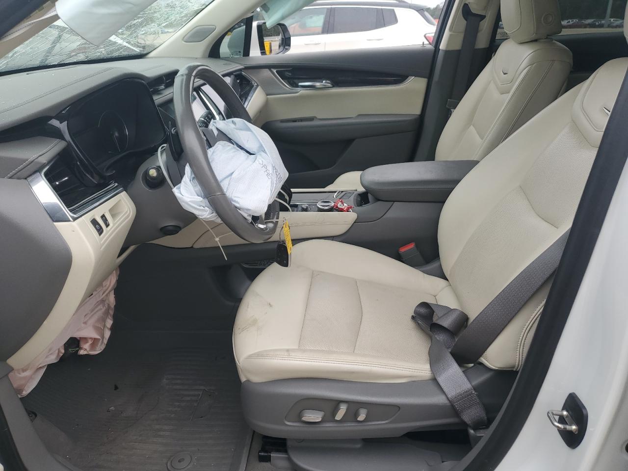 2021 Cadillac XT6 VIN 1GYKPDRS3MZ109595 Copart auction photo, front end damage thumbnail 7
